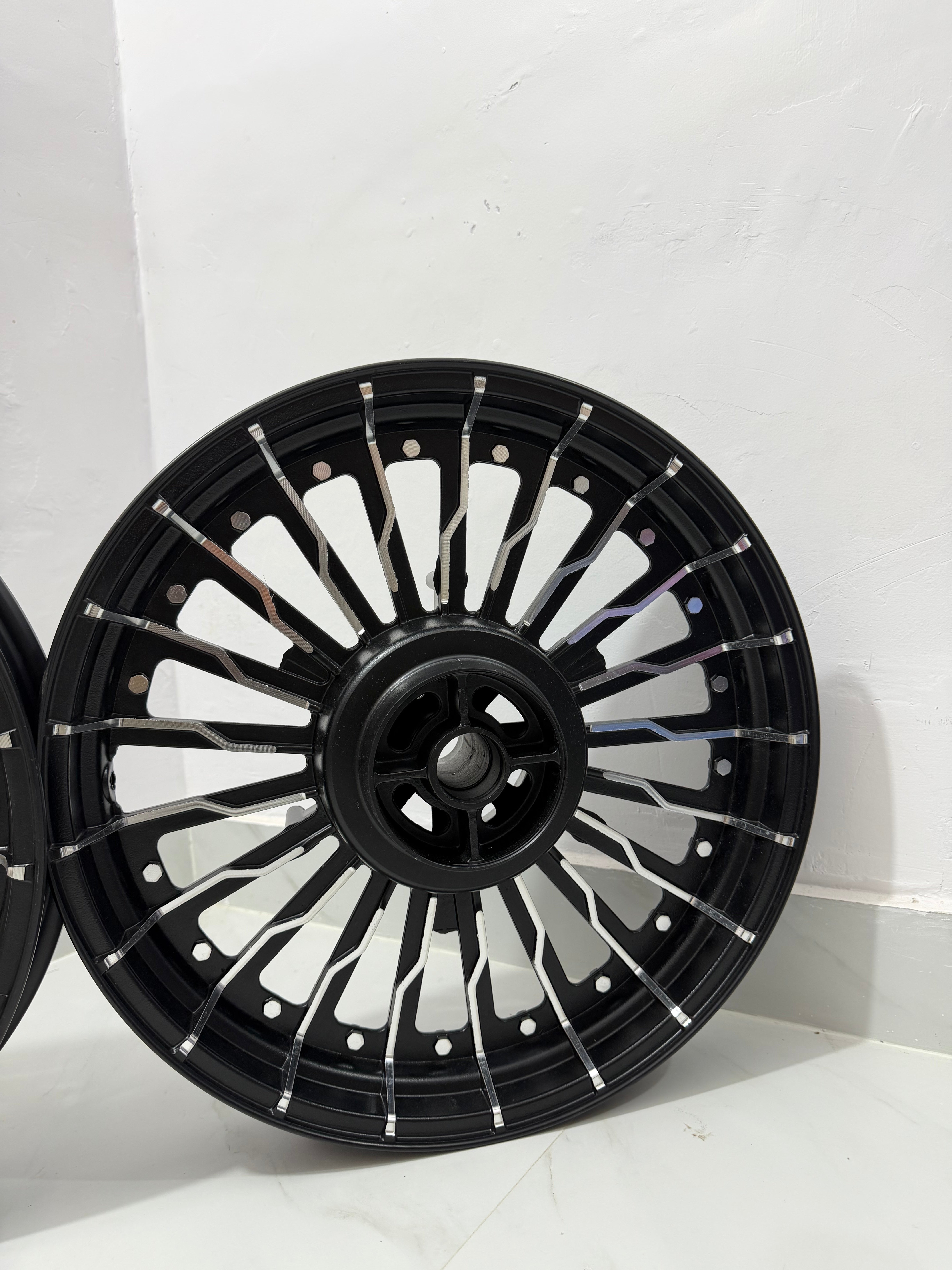 20 Spokes Alloy Wheel Set (Single Disc)