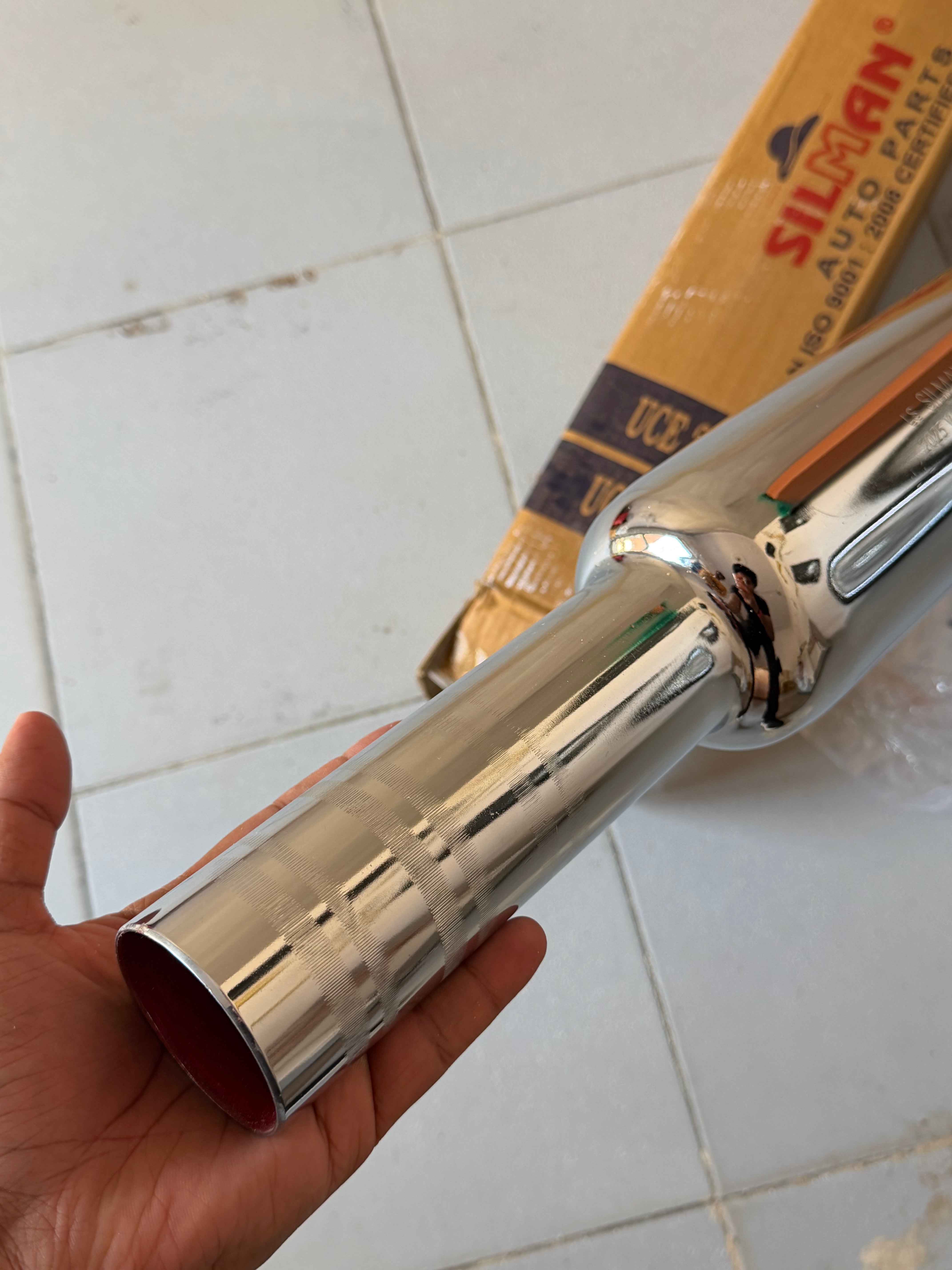 Silman Long Punjab Silencer For Old Models (Big Mouth)