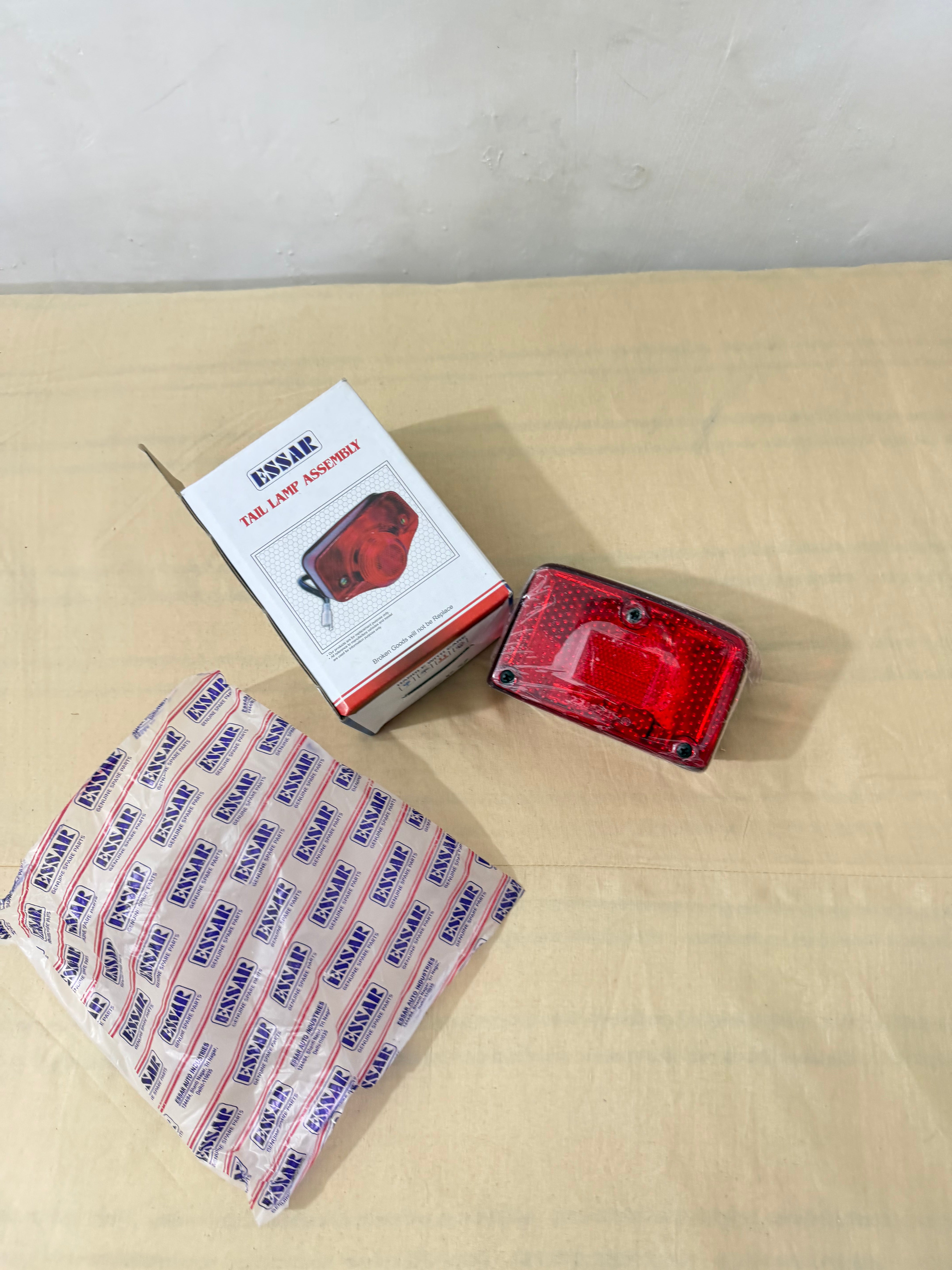 Square Rear Tail Light For All Bullet