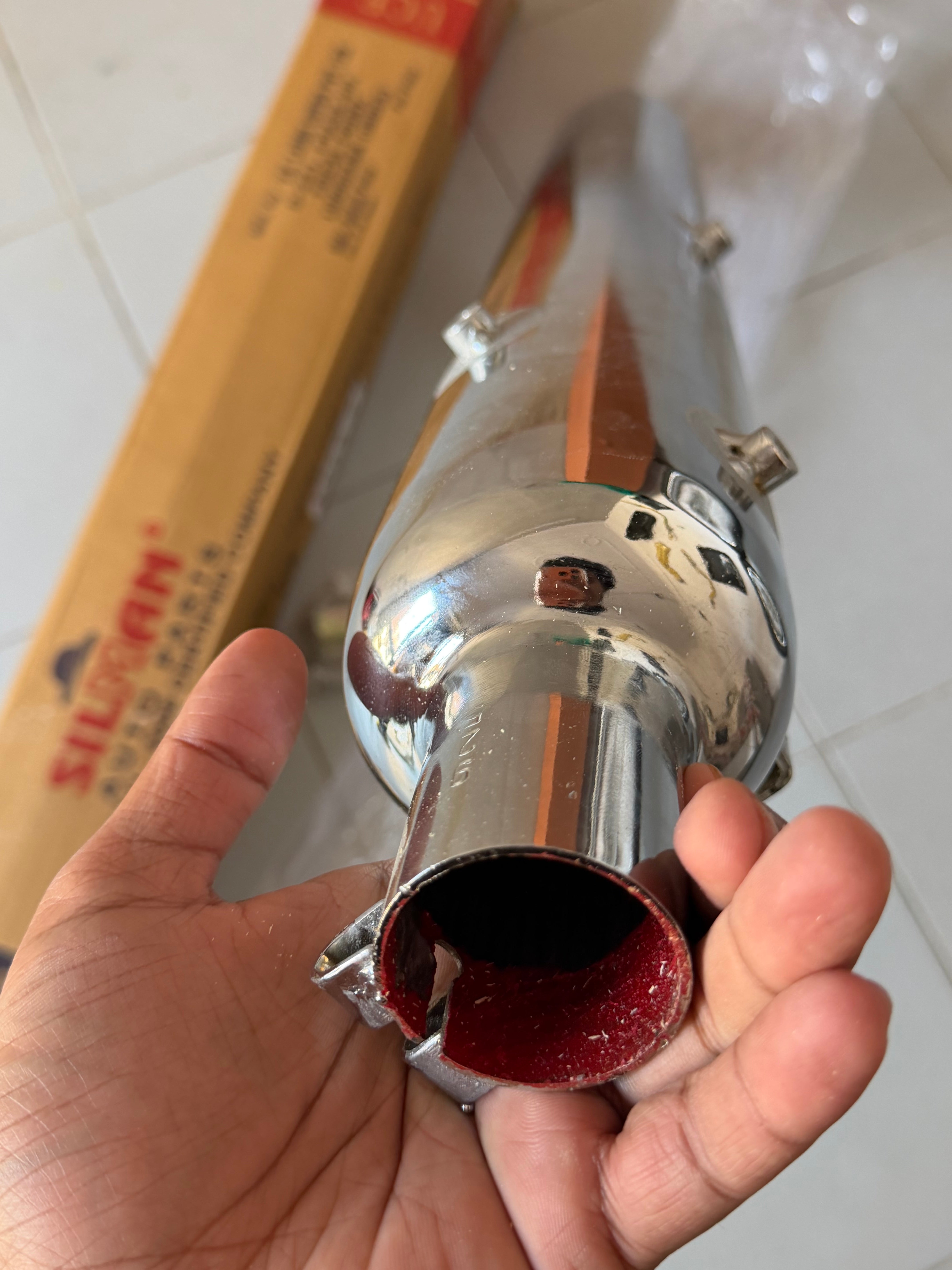 Silman Long Punjab Silencer For Old Models (Big Mouth)