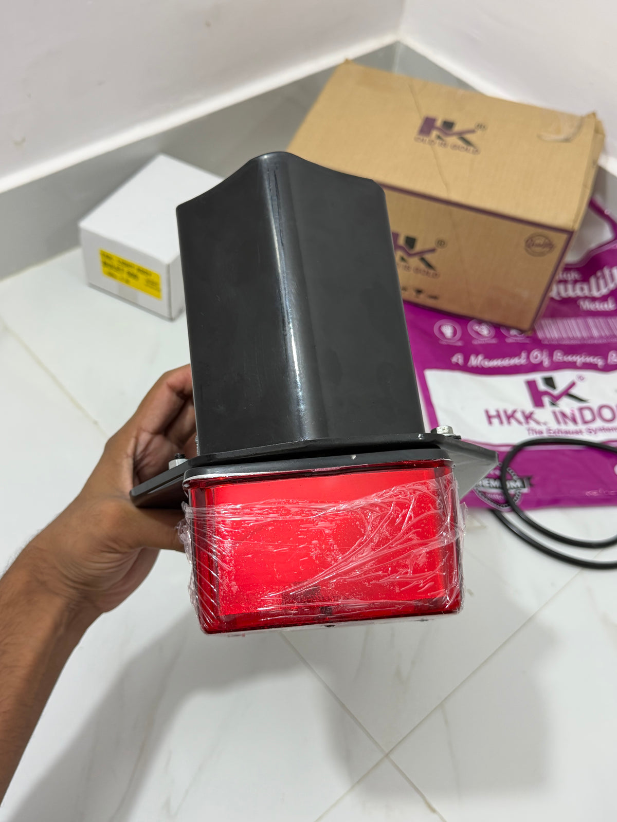Battalion Black Direct Fitting Straight Tail Light
