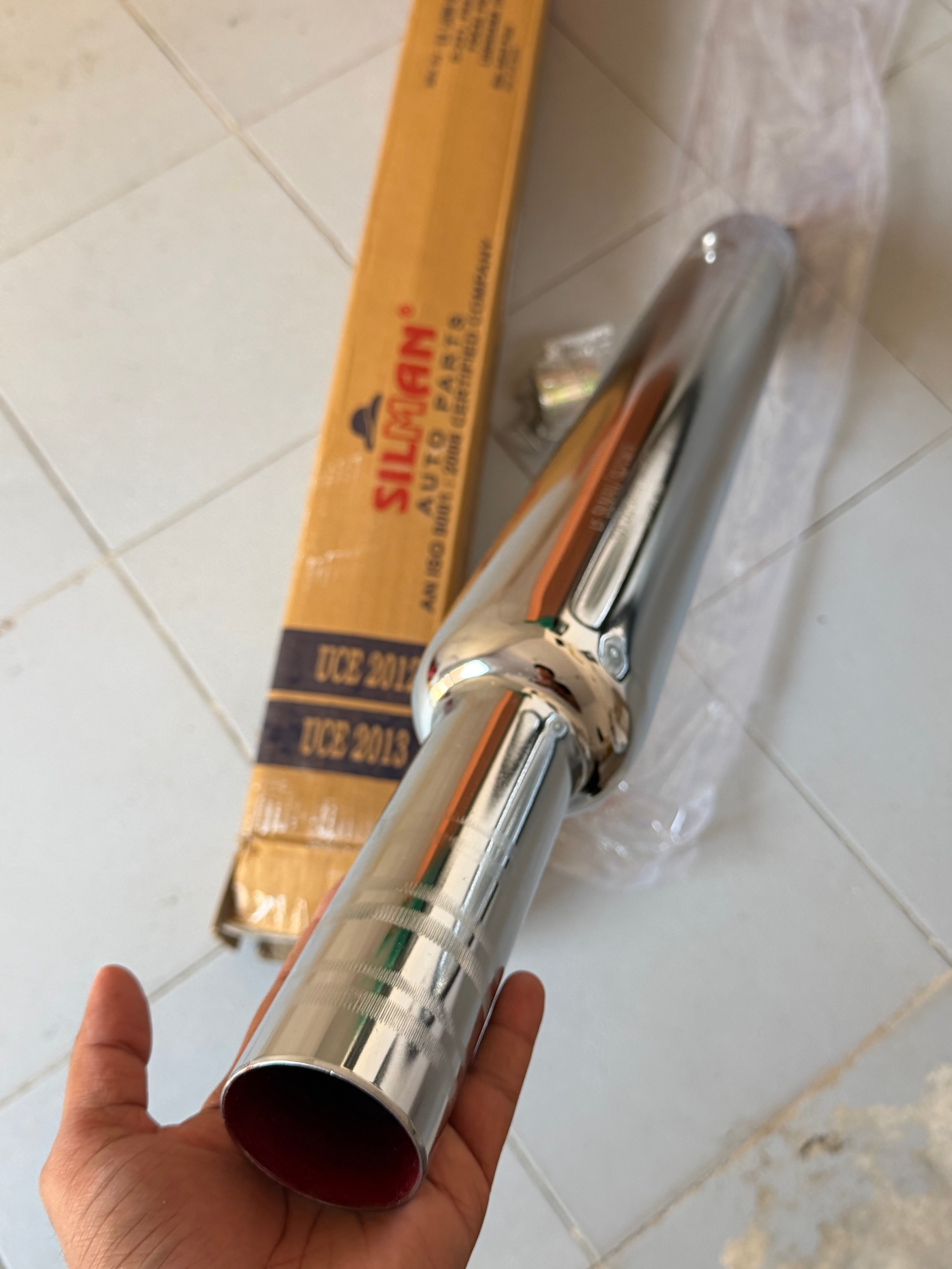 Silman Long Punjab Silencer For Old Models (Big Mouth)