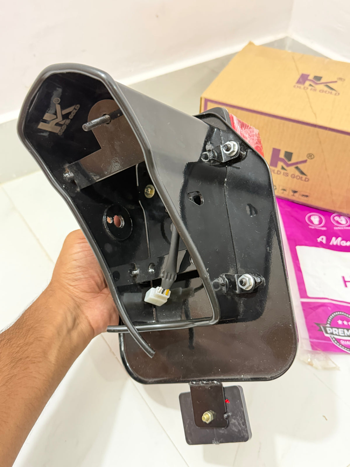 Battalion Black Direct Fitting Straight Tail Light