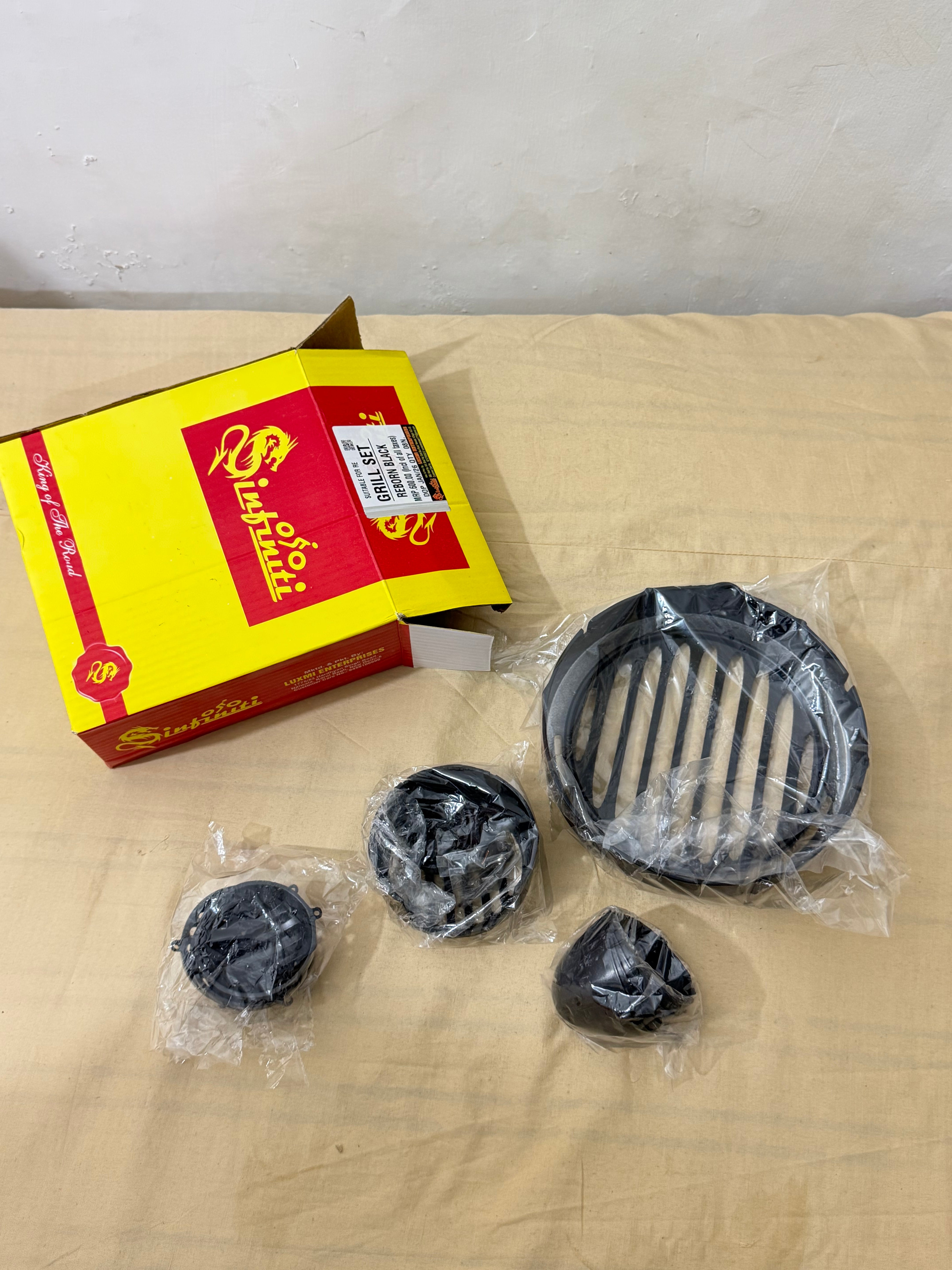 Bullet Light Grill For Reborn Model With Circle Light