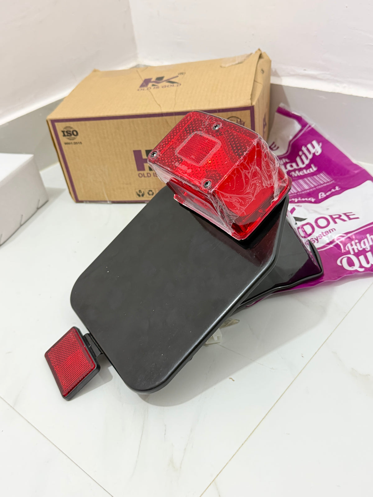 Battalion Black Direct Fitting Straight Tail Light