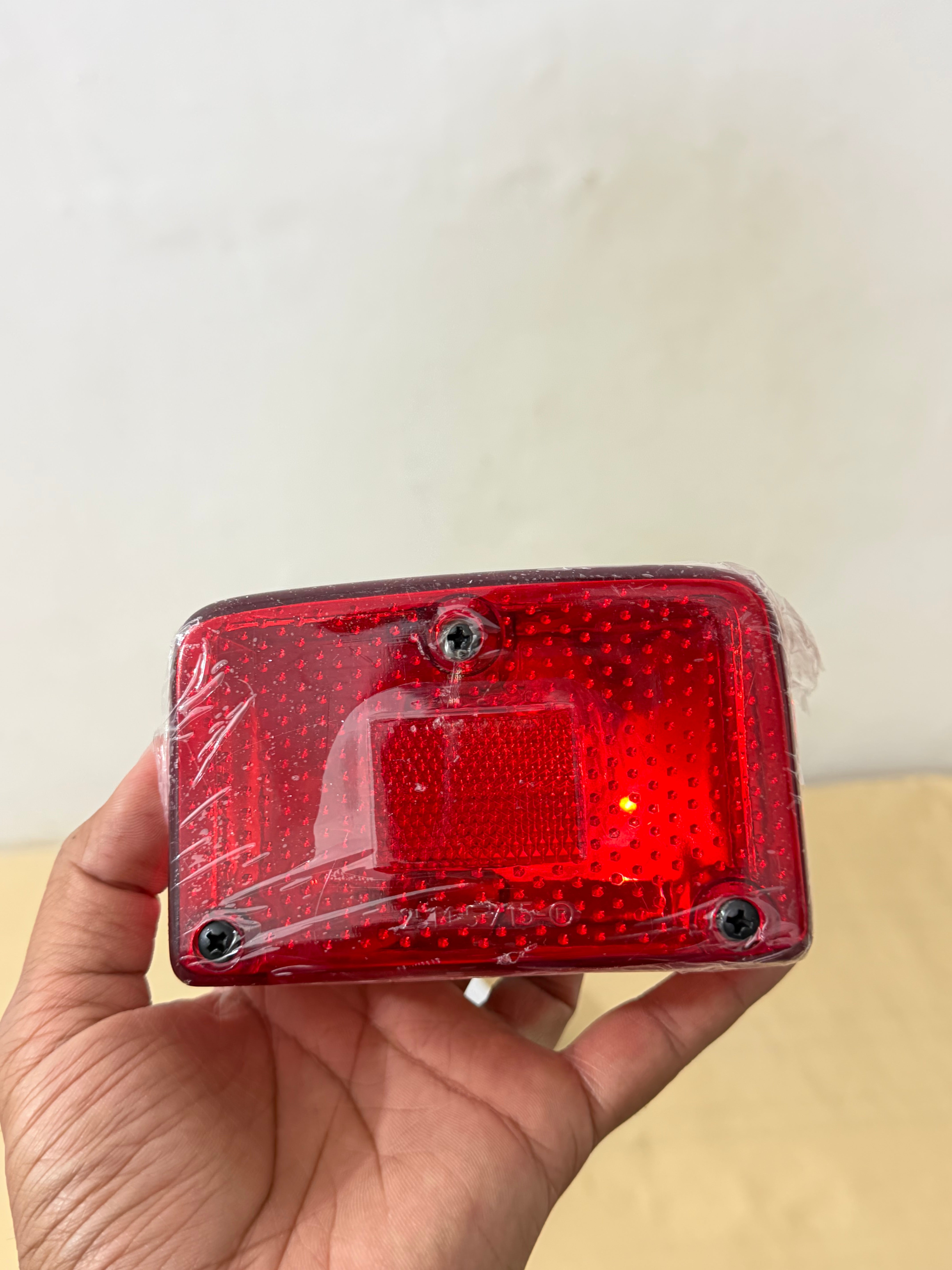 Square Rear Tail Light For All Bullet