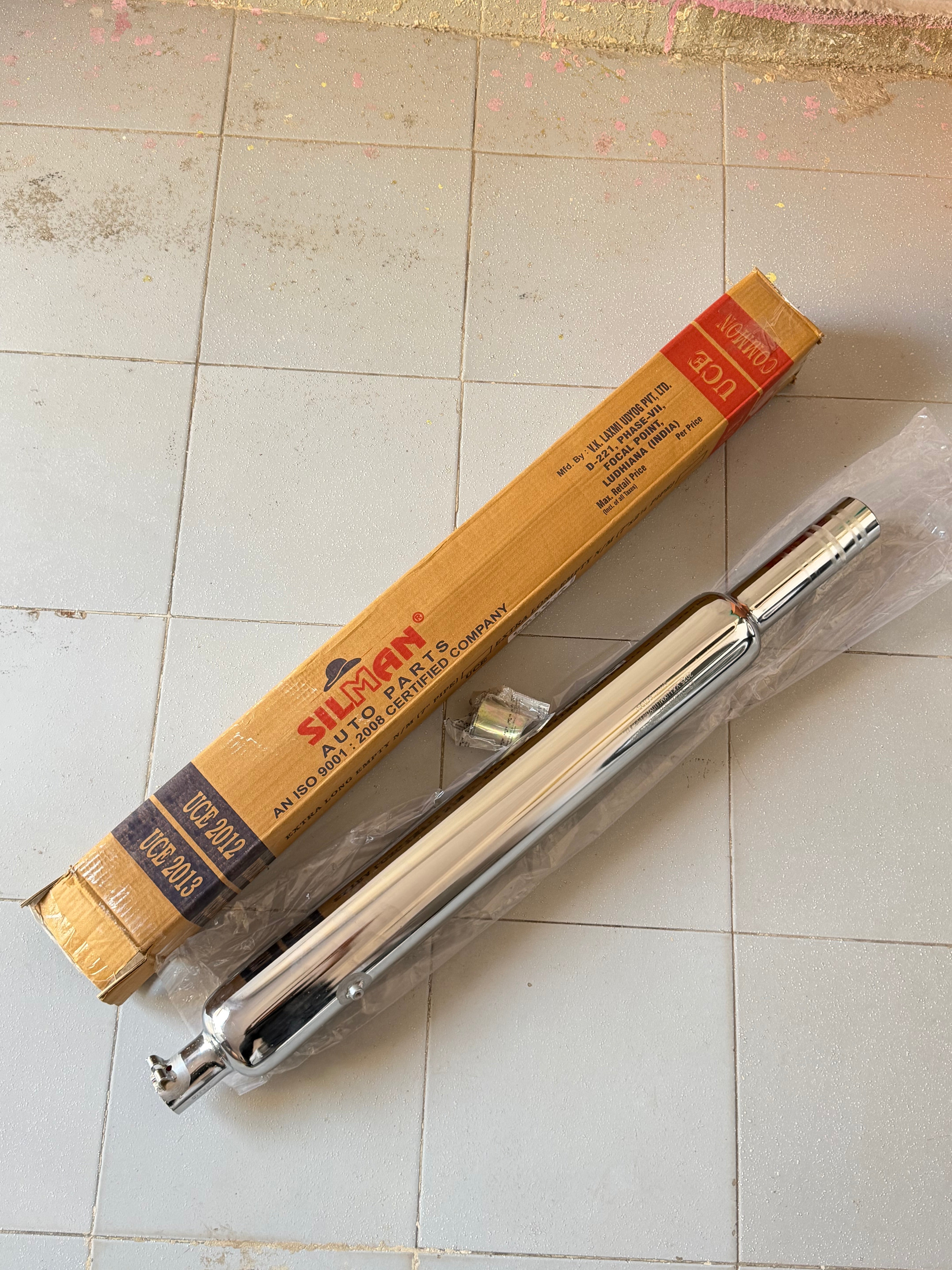 Silman Long Punjab Silencer For Old Models (Big Mouth)