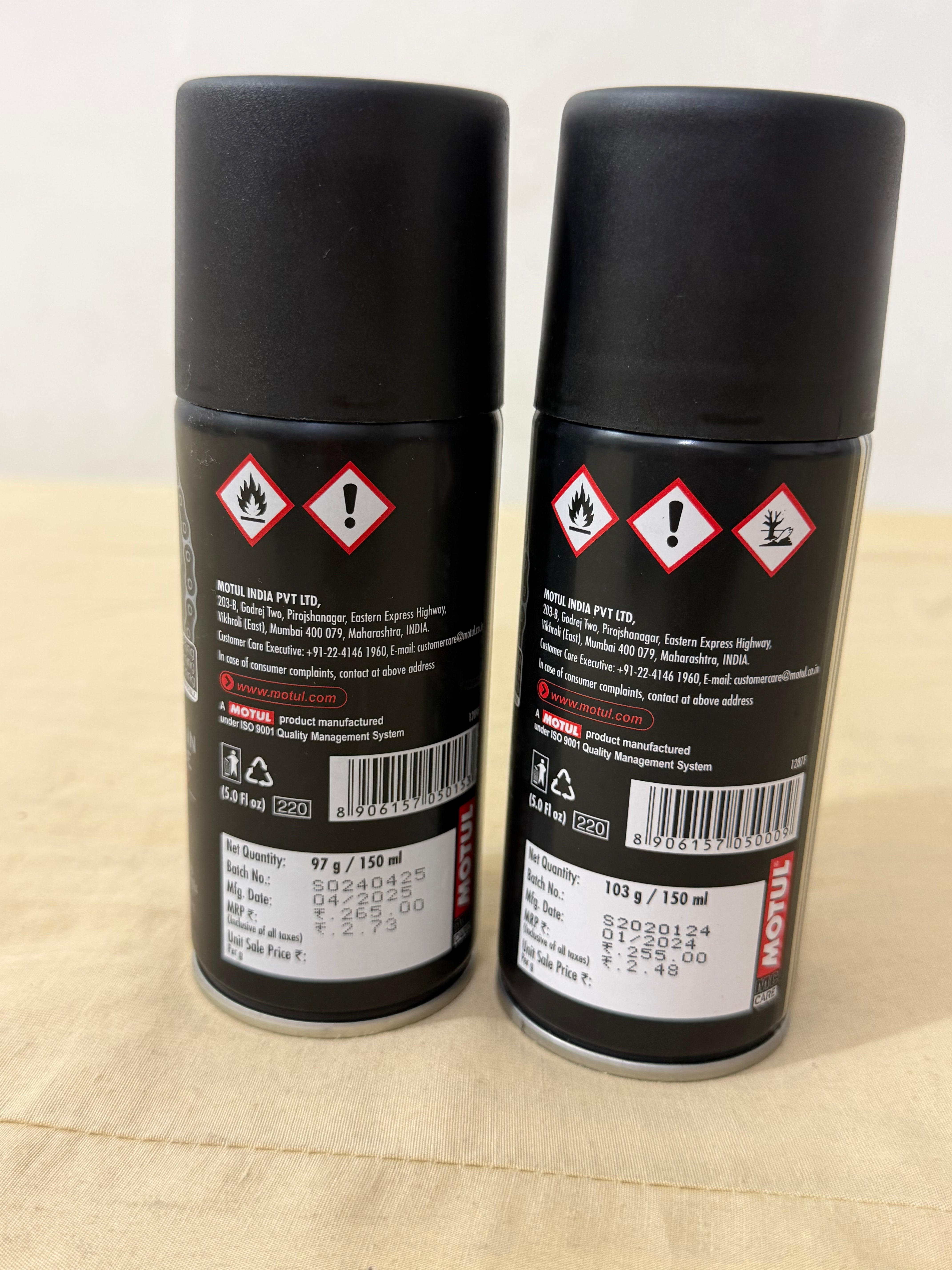 Motul Chain Lube &amp; Chain Cleaner Combo