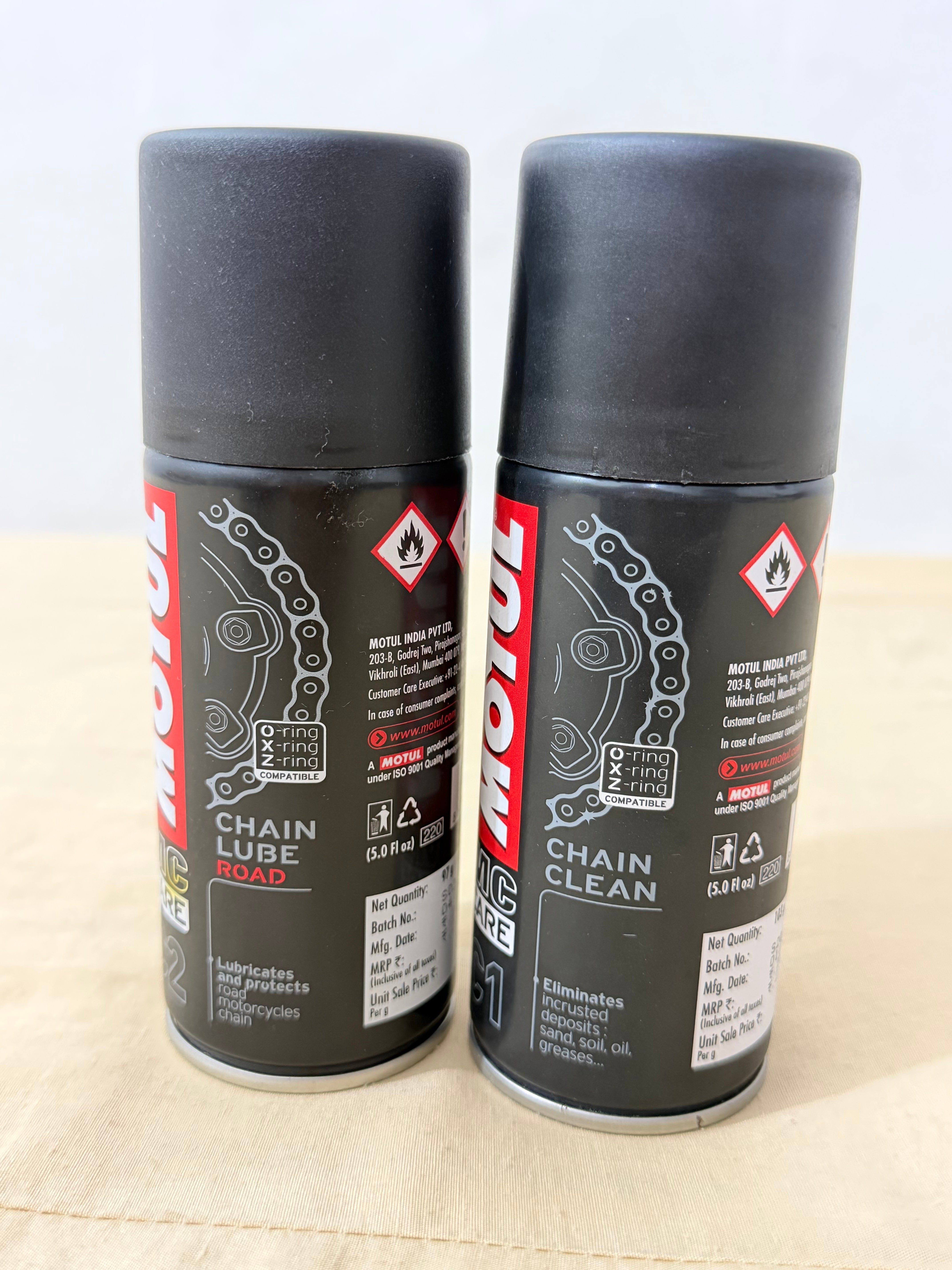 Motul Chain Lube &amp; Chain Cleaner Combo