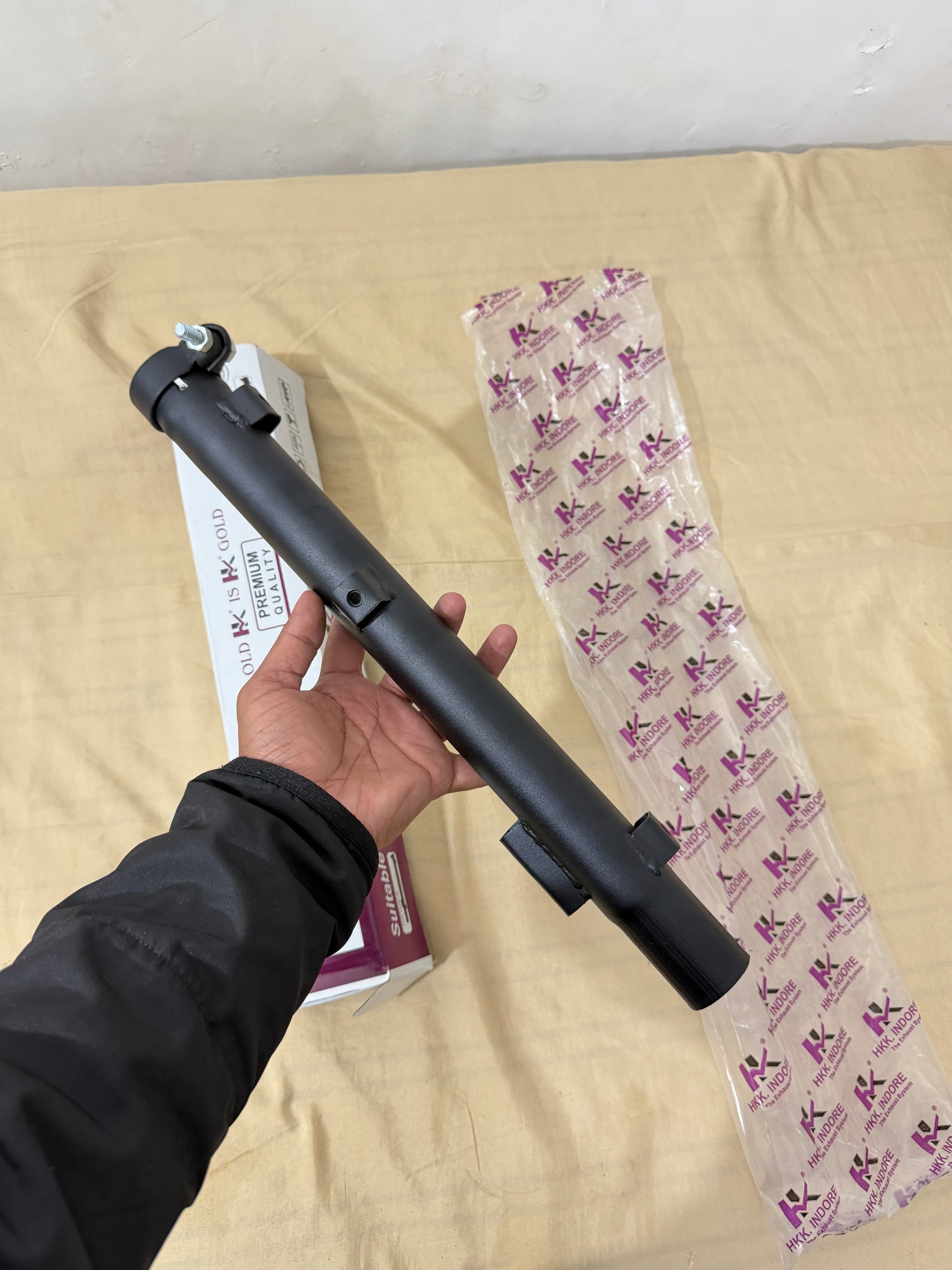 HK Free Flow Pipe For 2023-2024 Models (Catalytic Converter)