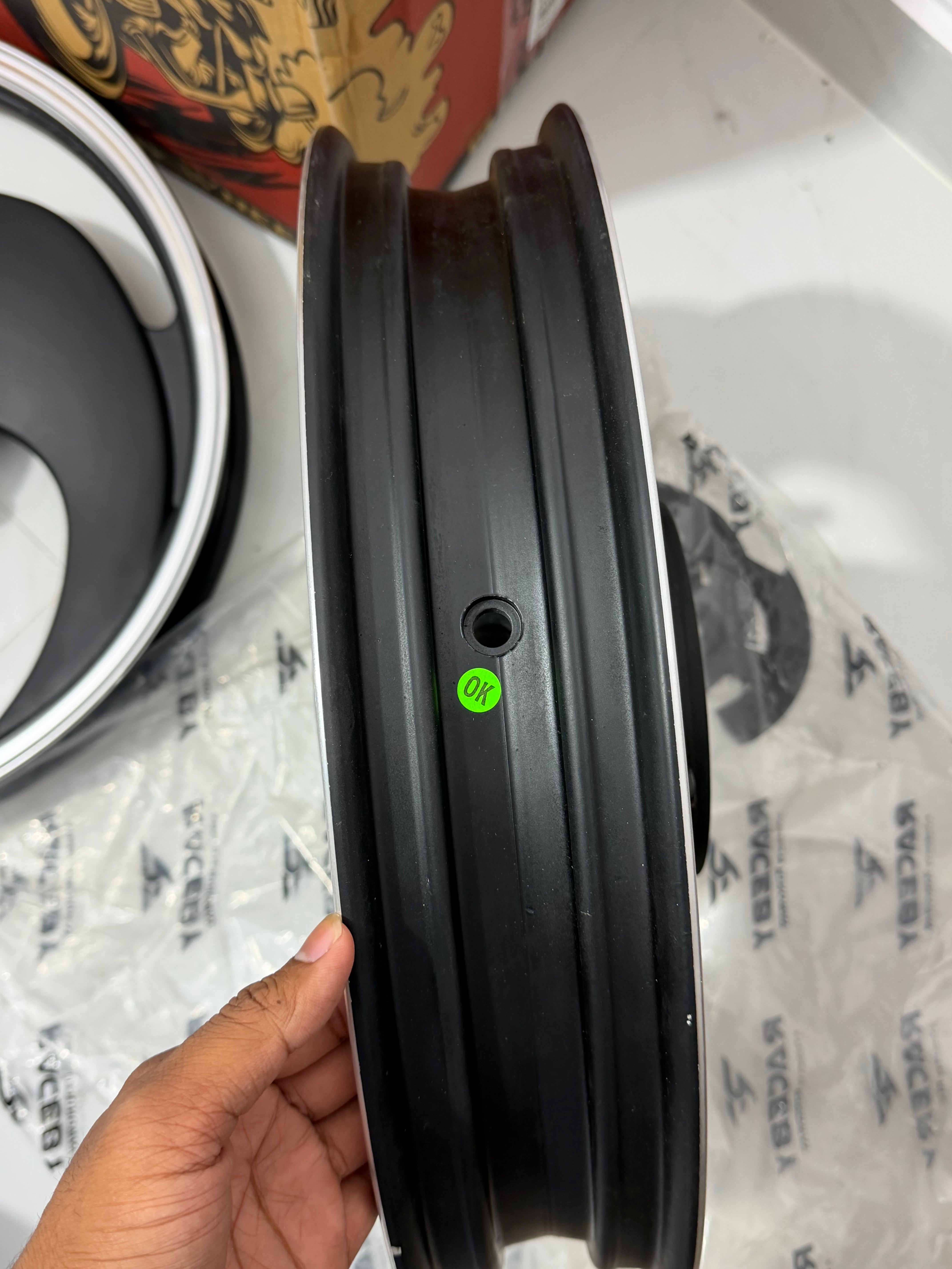 S Alloy Wheels Raceby Black Single Disc (For Battalion Black Only)