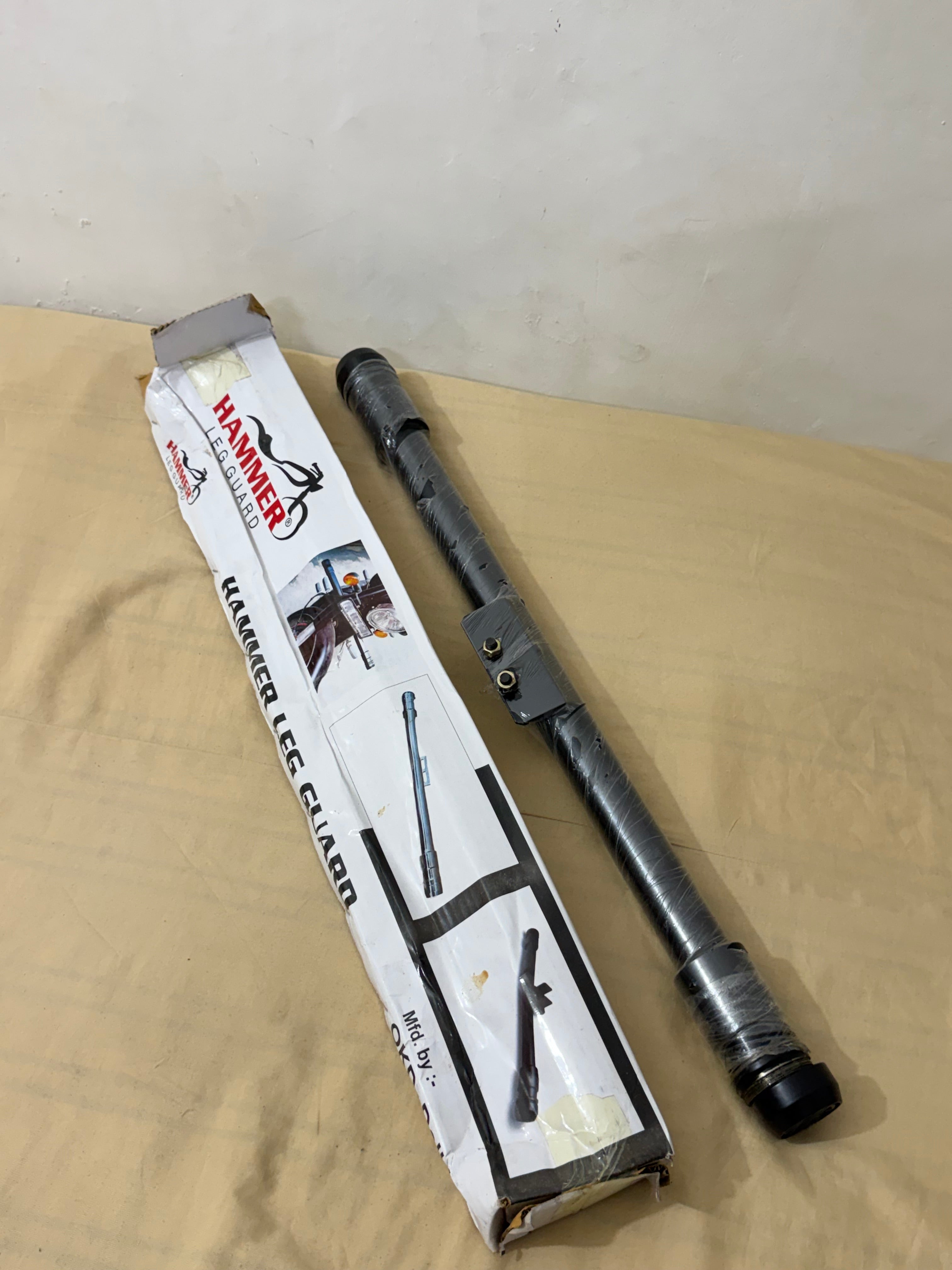 Bat Leg Guard Black (For Reborn Models)