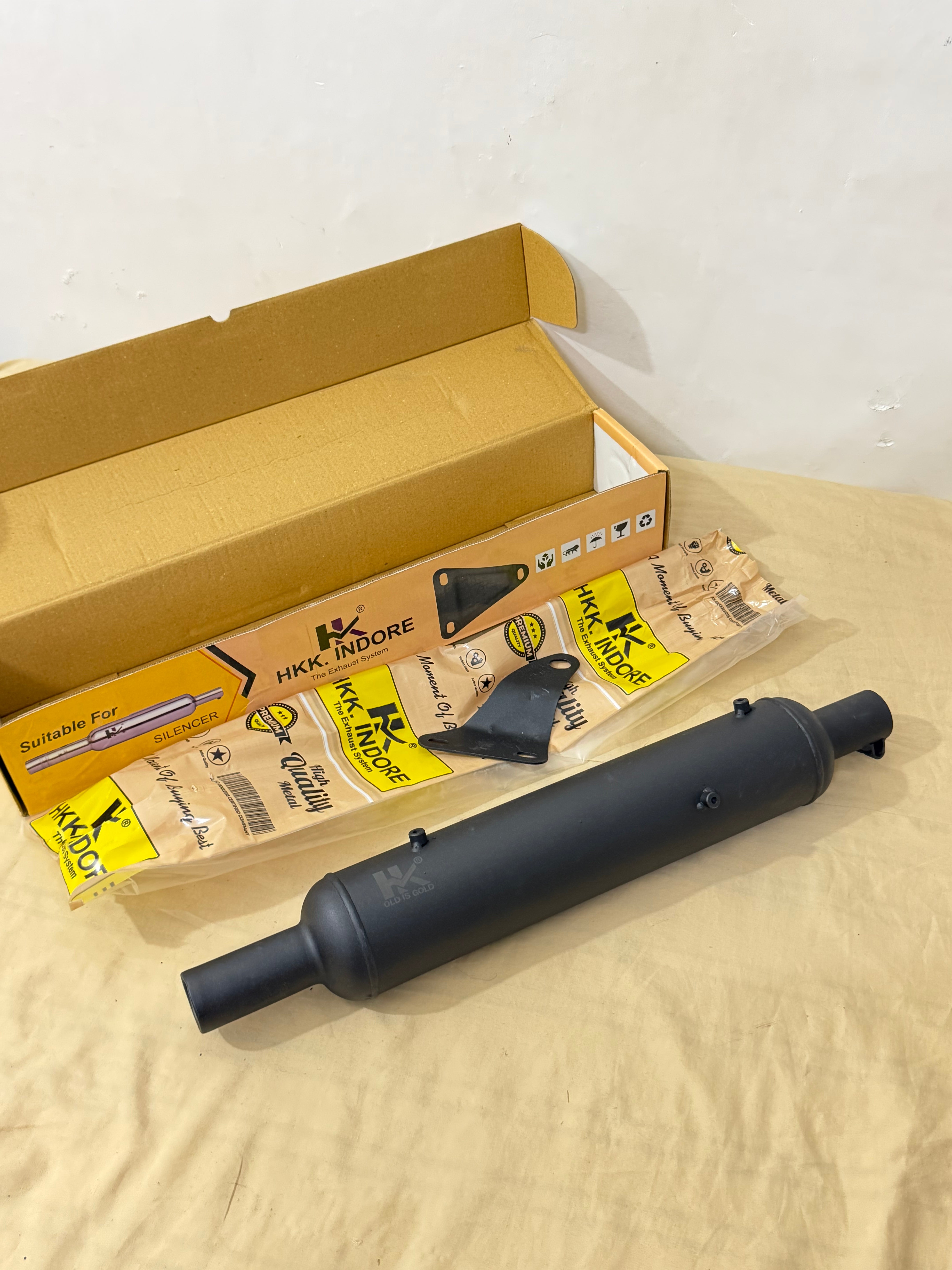 HK Replica Silencer Free Flow Black (For Reborn Models)