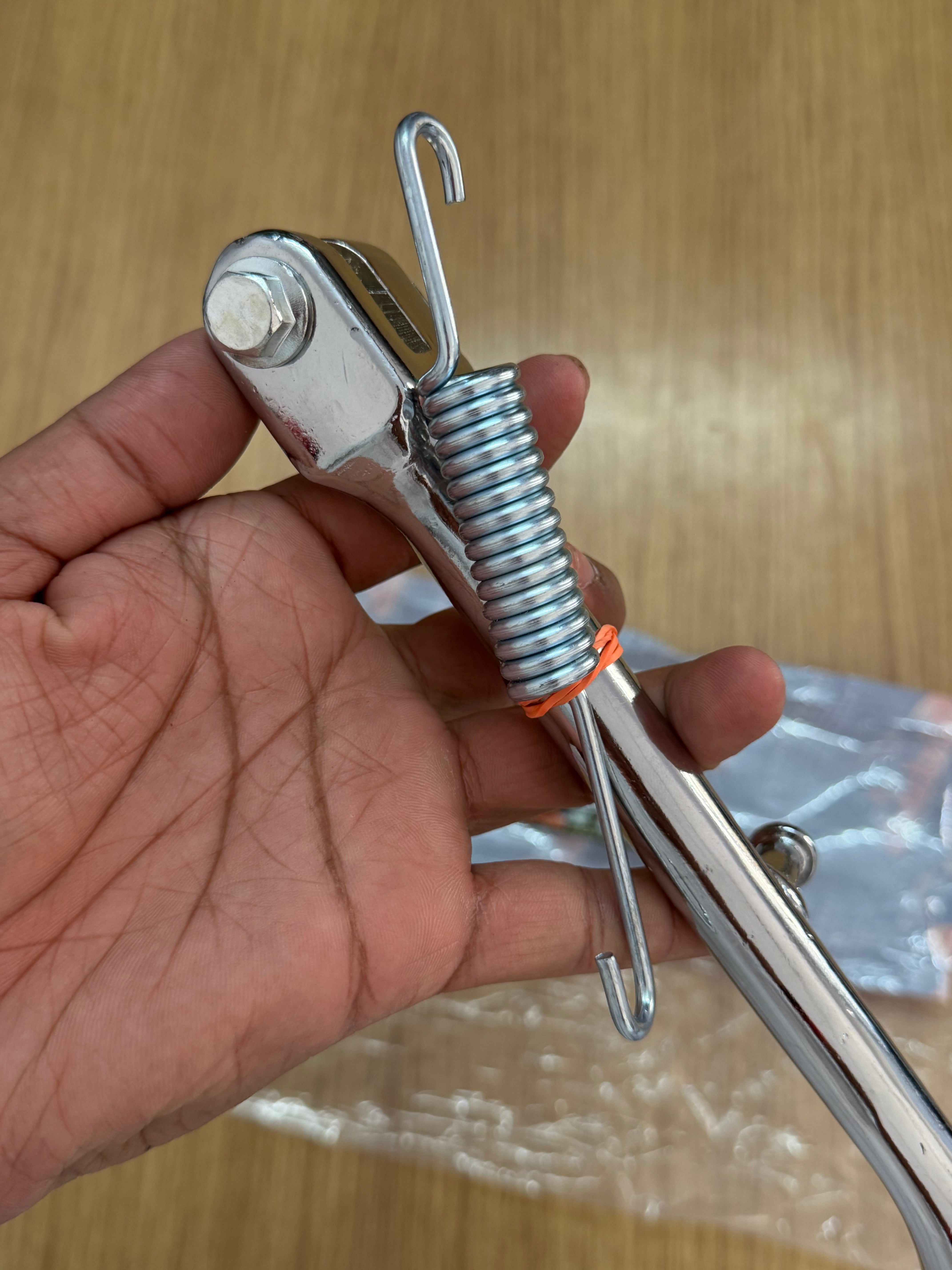 Side Stand For BS4 Model (Chrome)