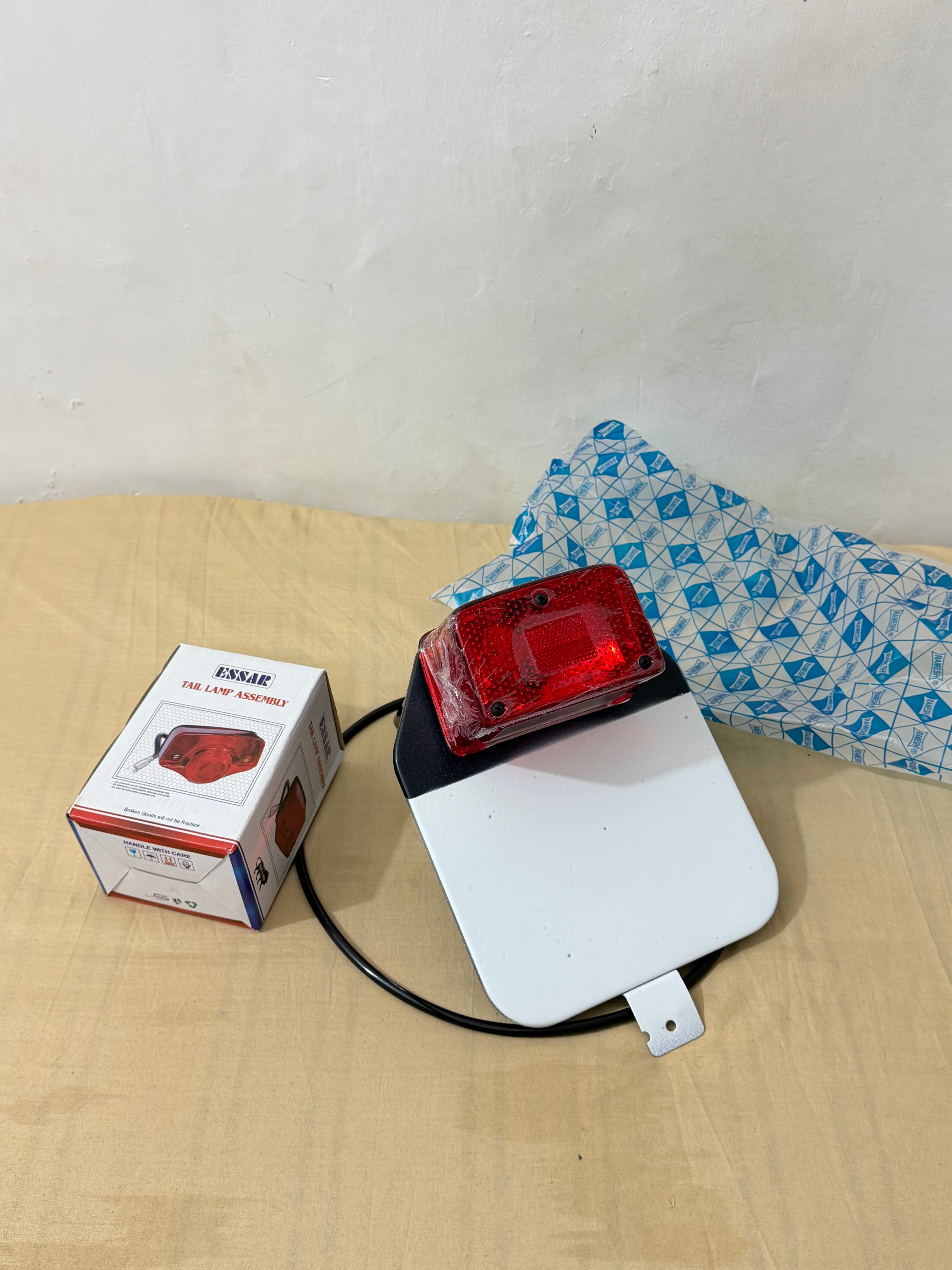 Old Bullet Back Tail Light Setup