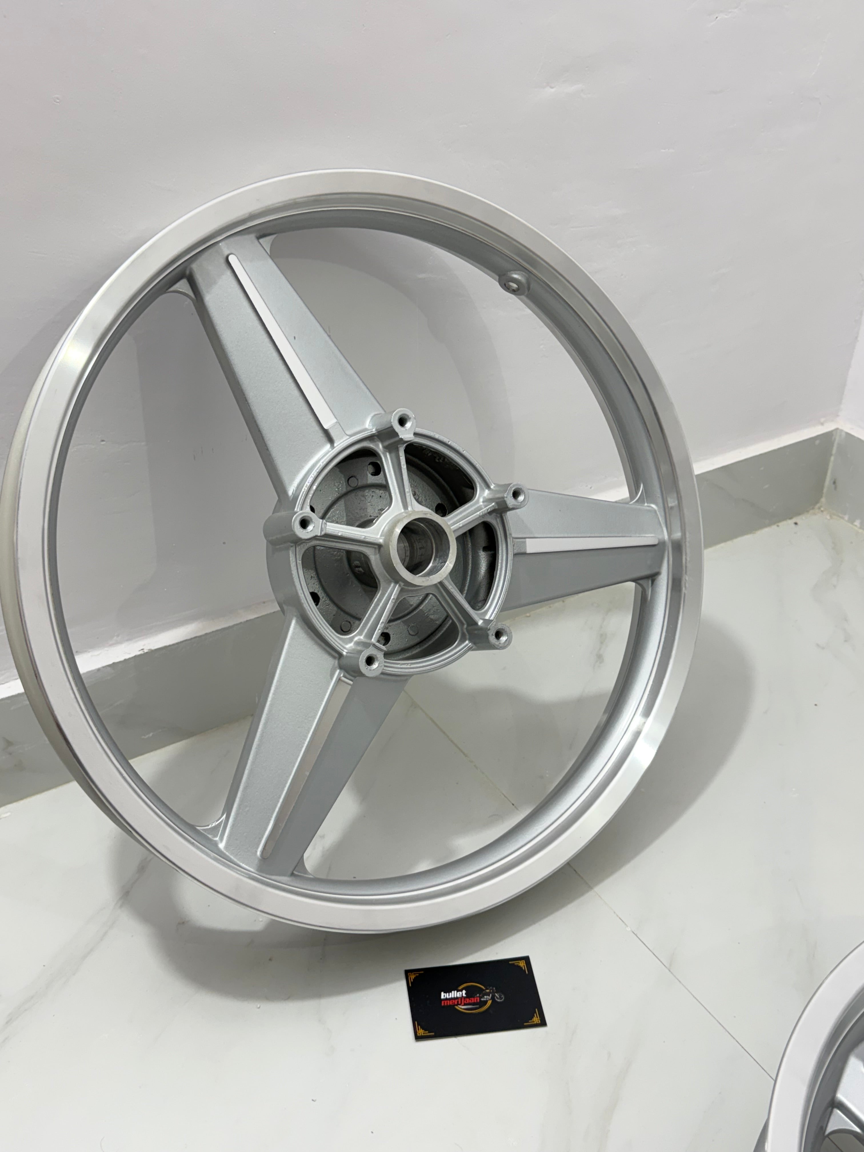 Mercedes Alloy Wheels Sai Prado Nks Silver Single Disc (For Battalion Black)
