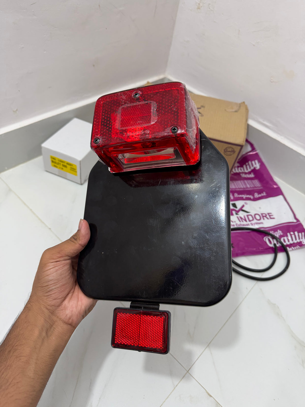 Battalion Black Direct Fitting Straight Tail Light