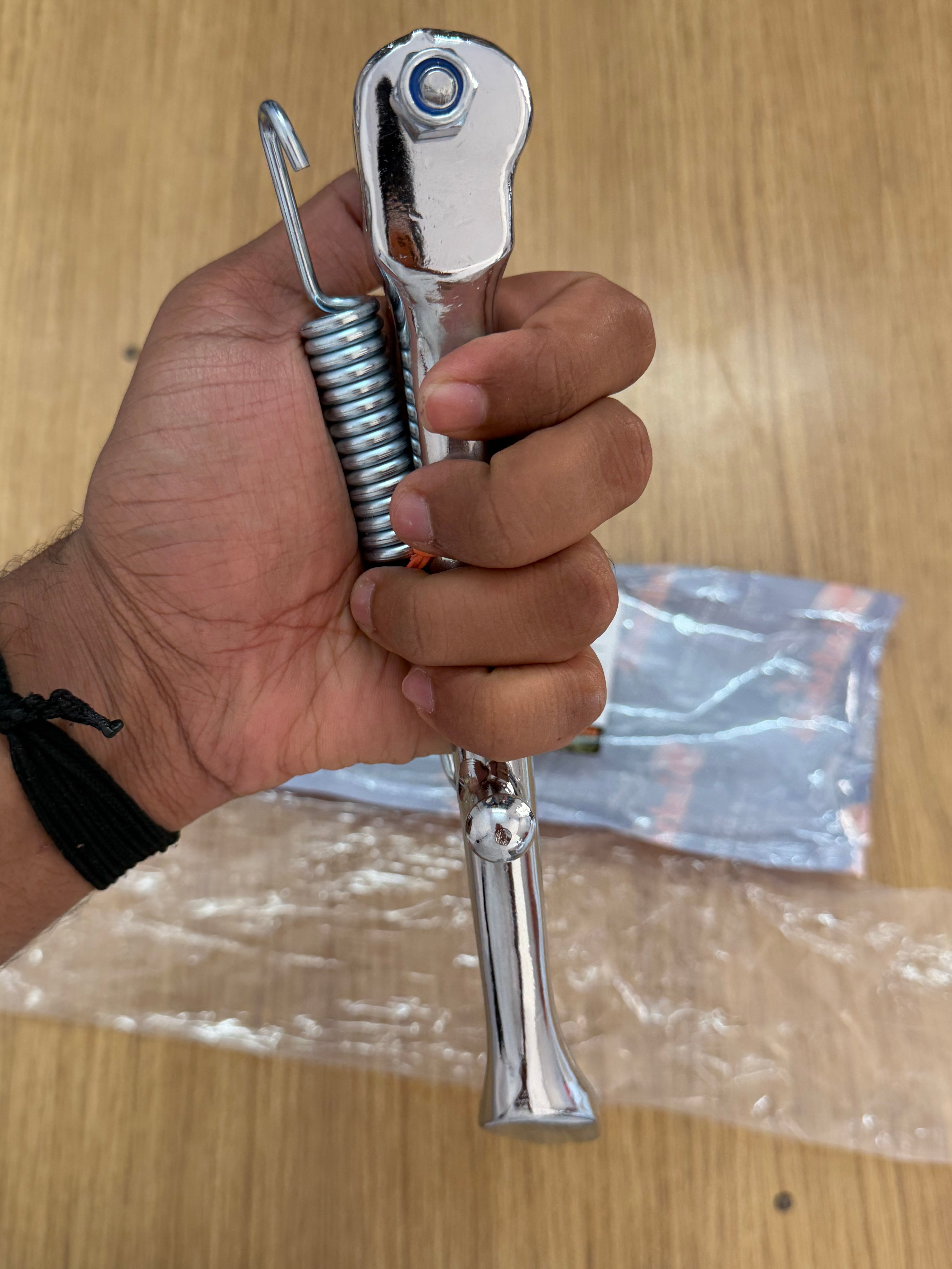 Side Stand For BS4 Model (Chrome)