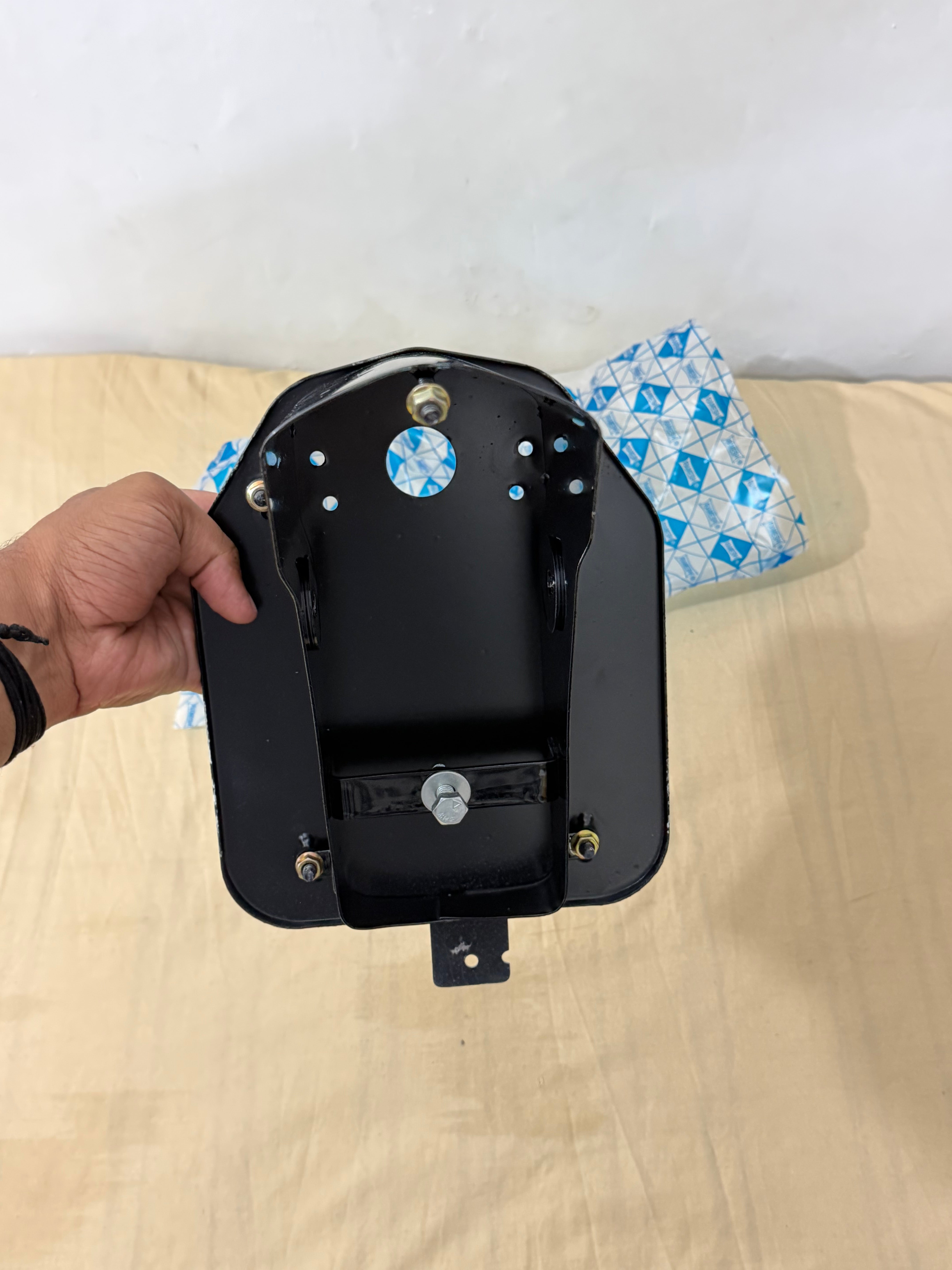 BS6 Number Plate & Holder Only