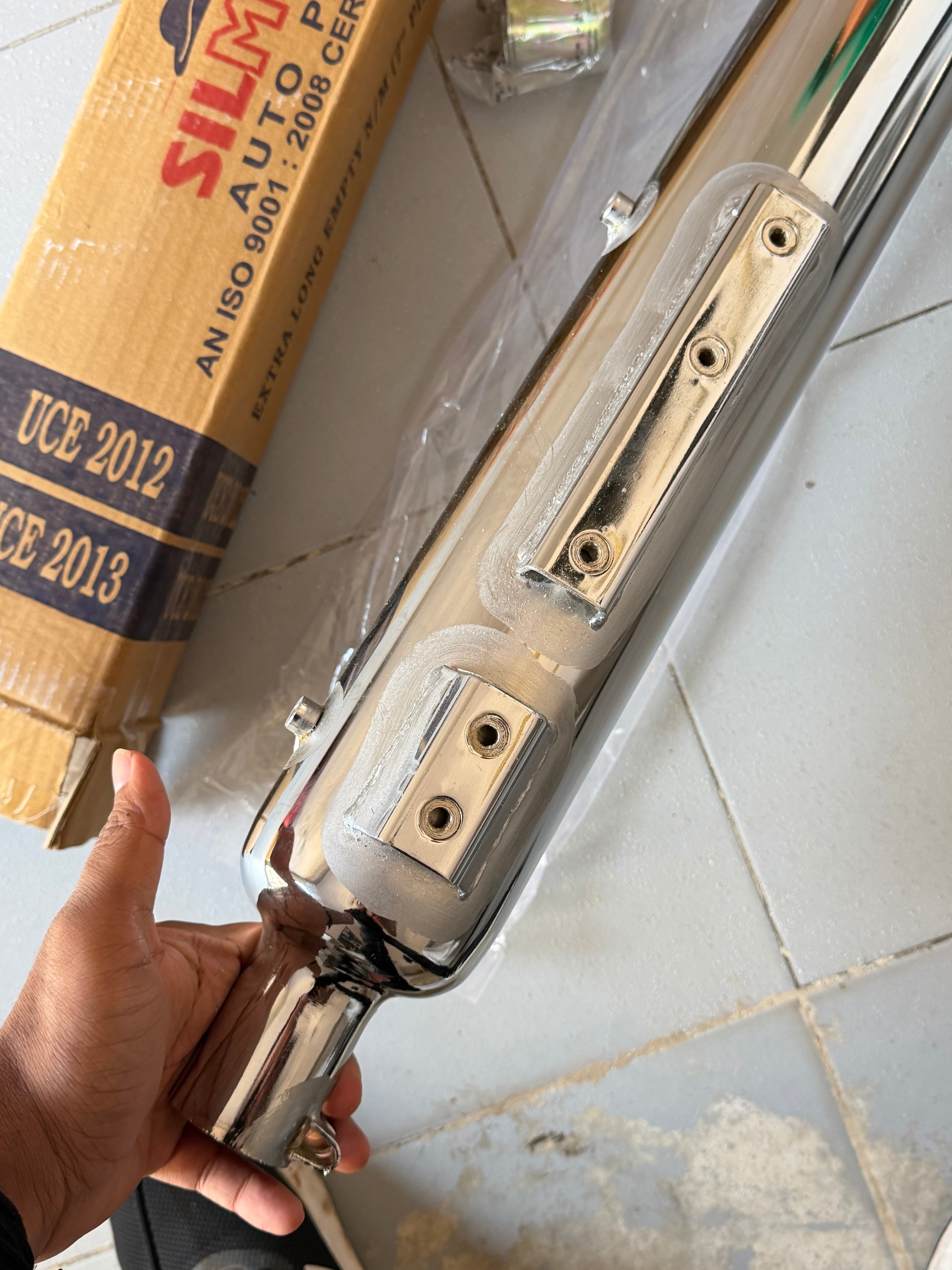 Silman Long Punjab Silencer For Old Models (Big Mouth)
