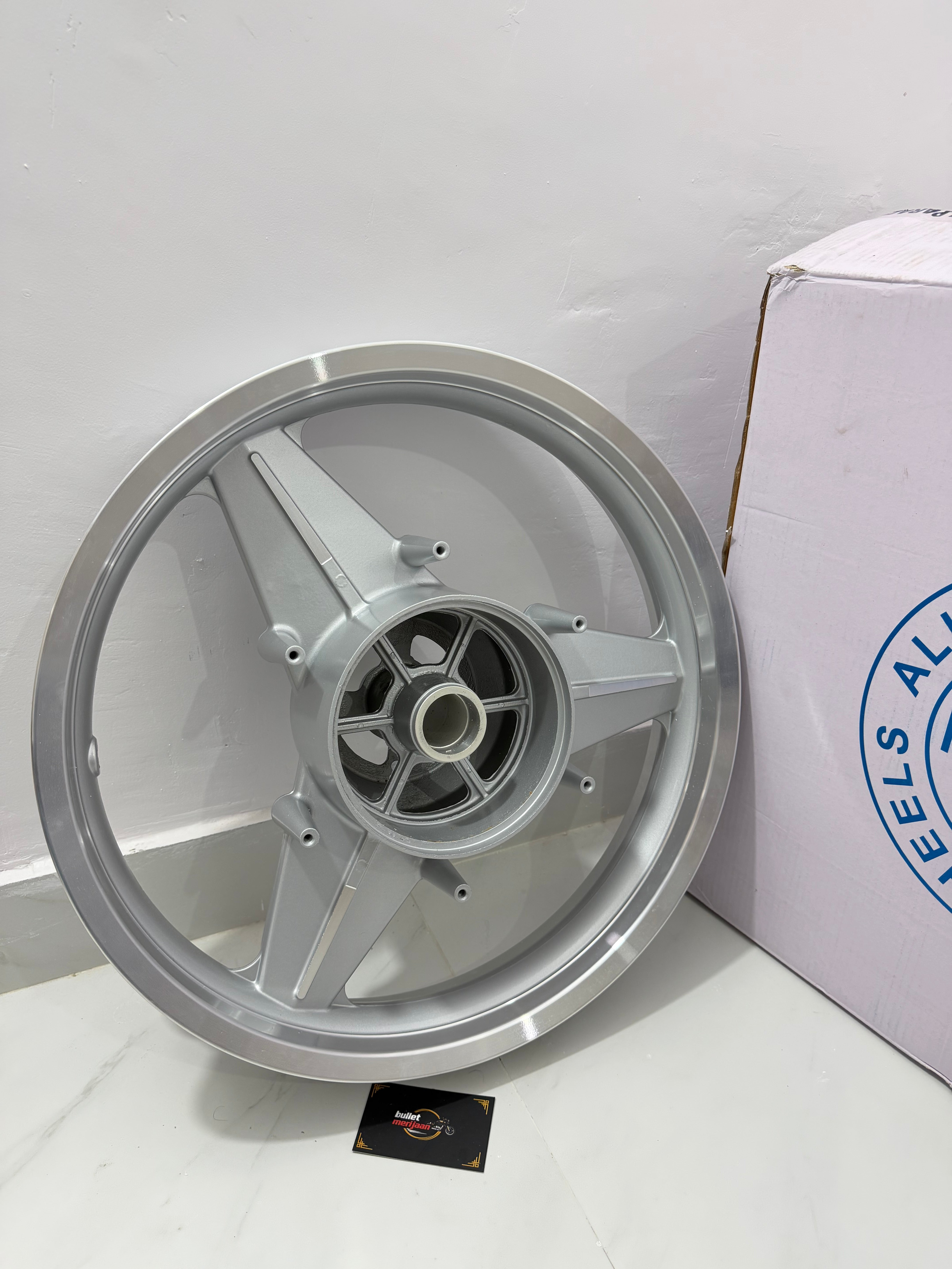 Mercedes Alloy Wheels Sai Prado Nks Silver Single Disc (For Battalion Black)