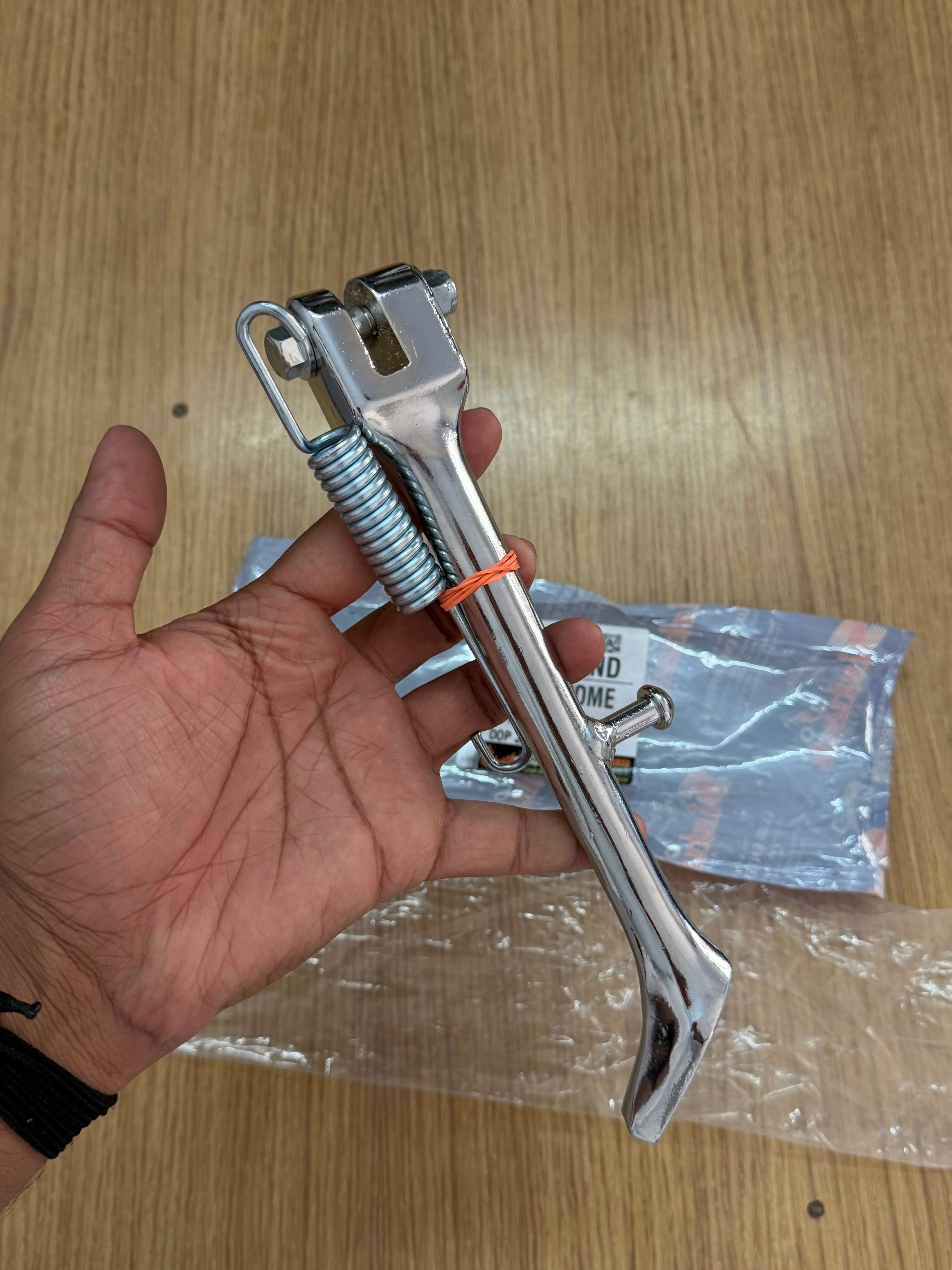 Side Stand For BS4 Model (Chrome)