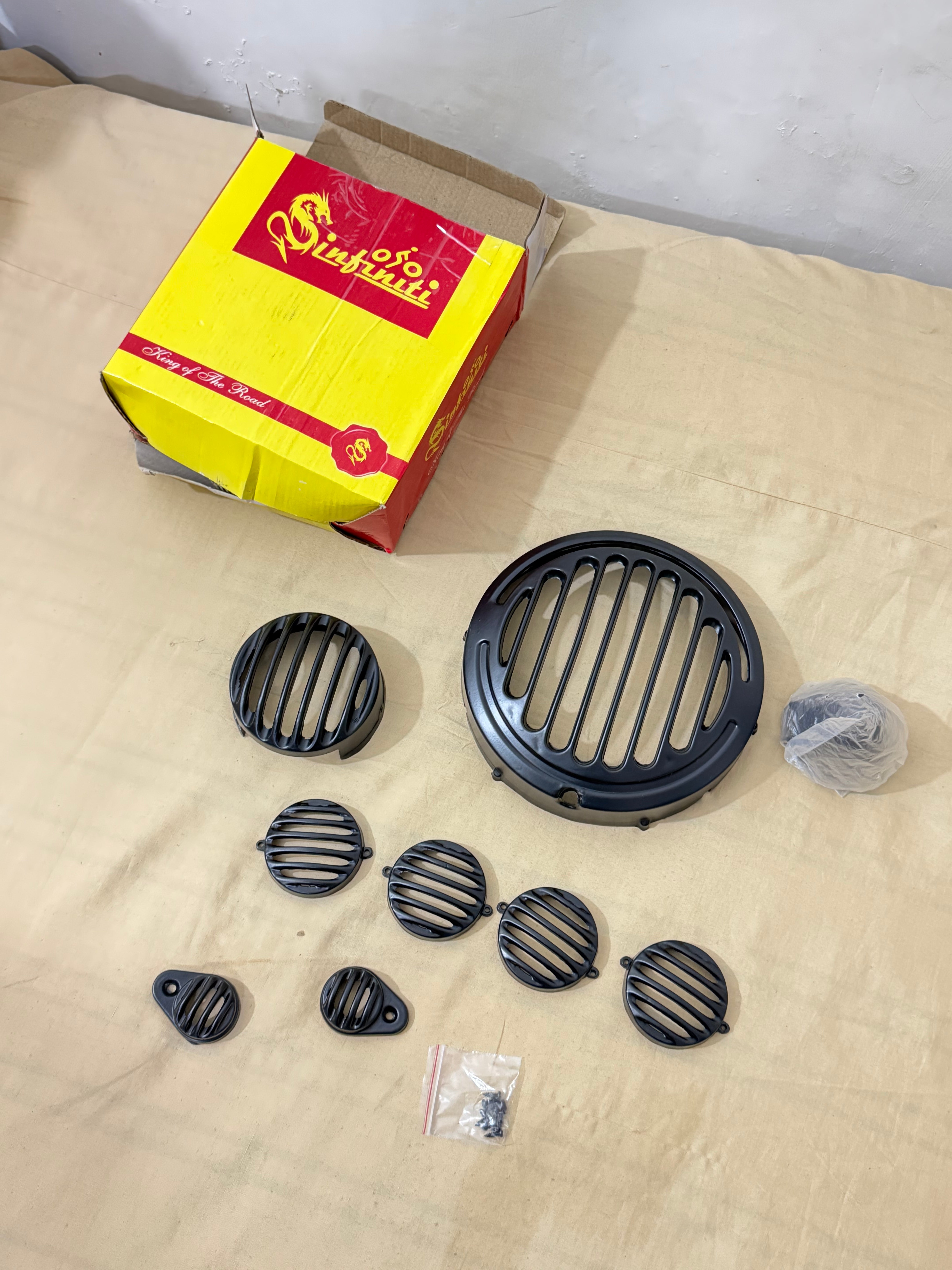 Bullet Light Grill For Reborn Model With Circle Light