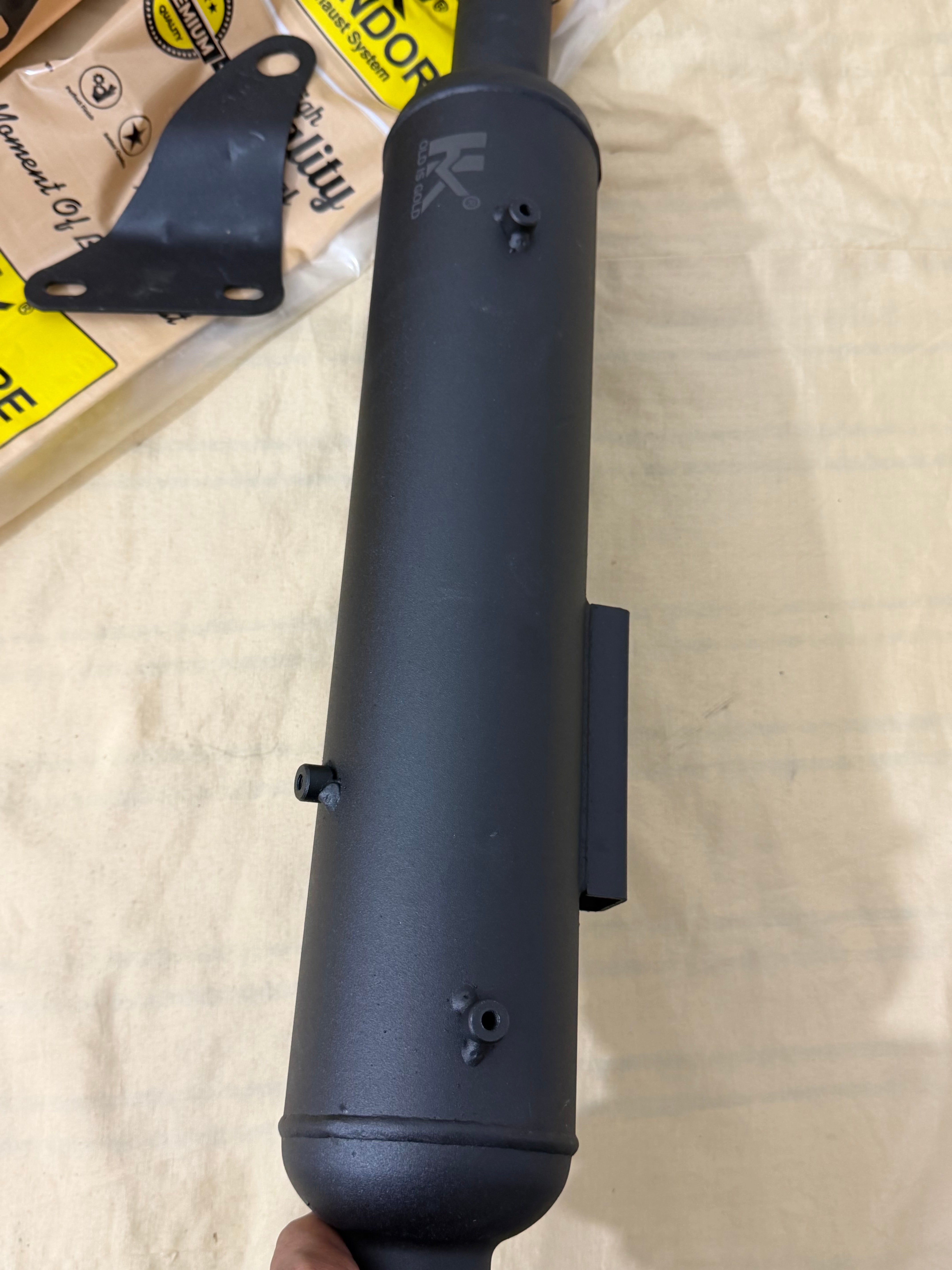 HK Replica Silencer Free Flow Black (For Reborn Models)