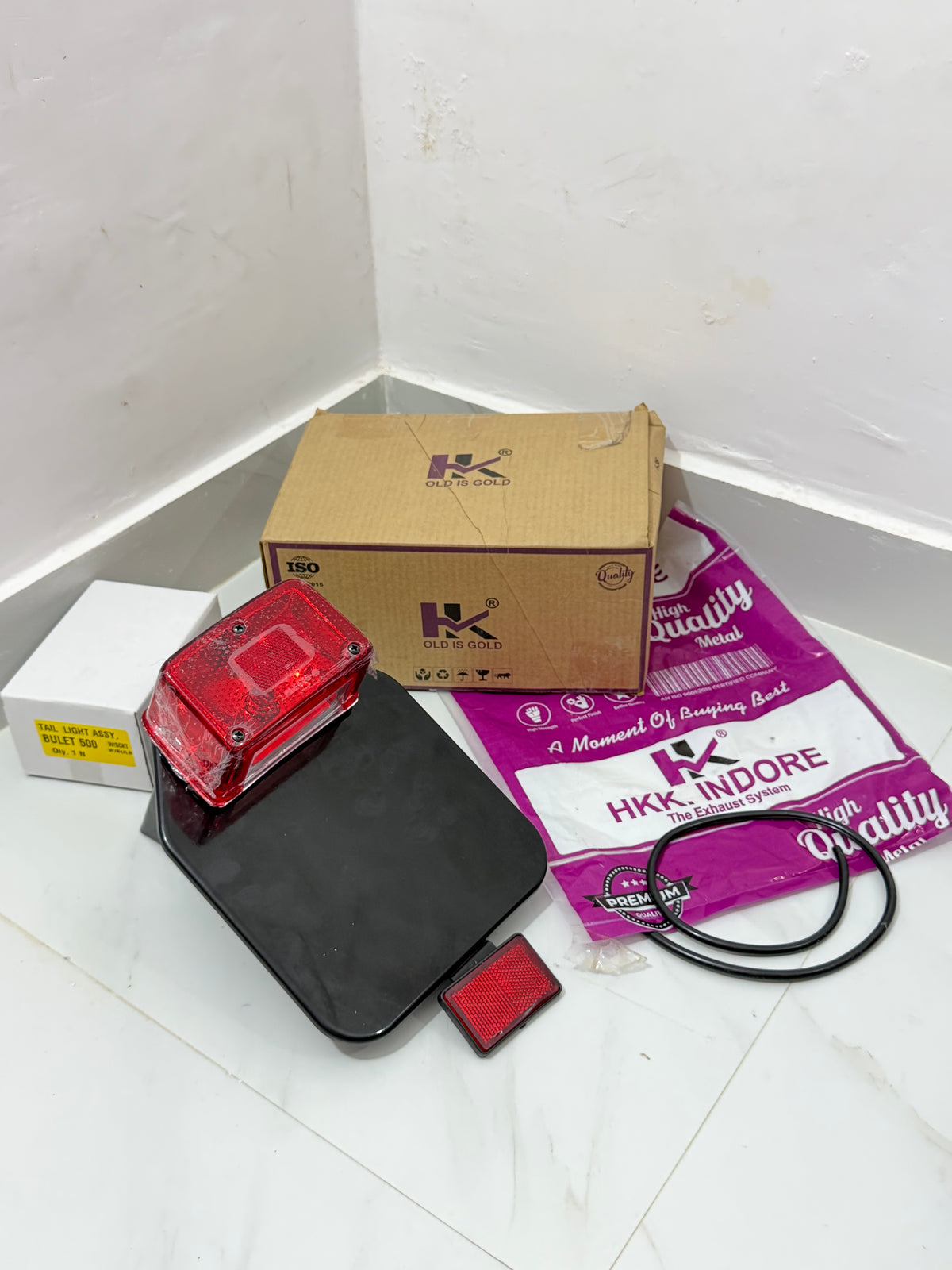 Battalion Black Direct Fitting Straight Tail Light
