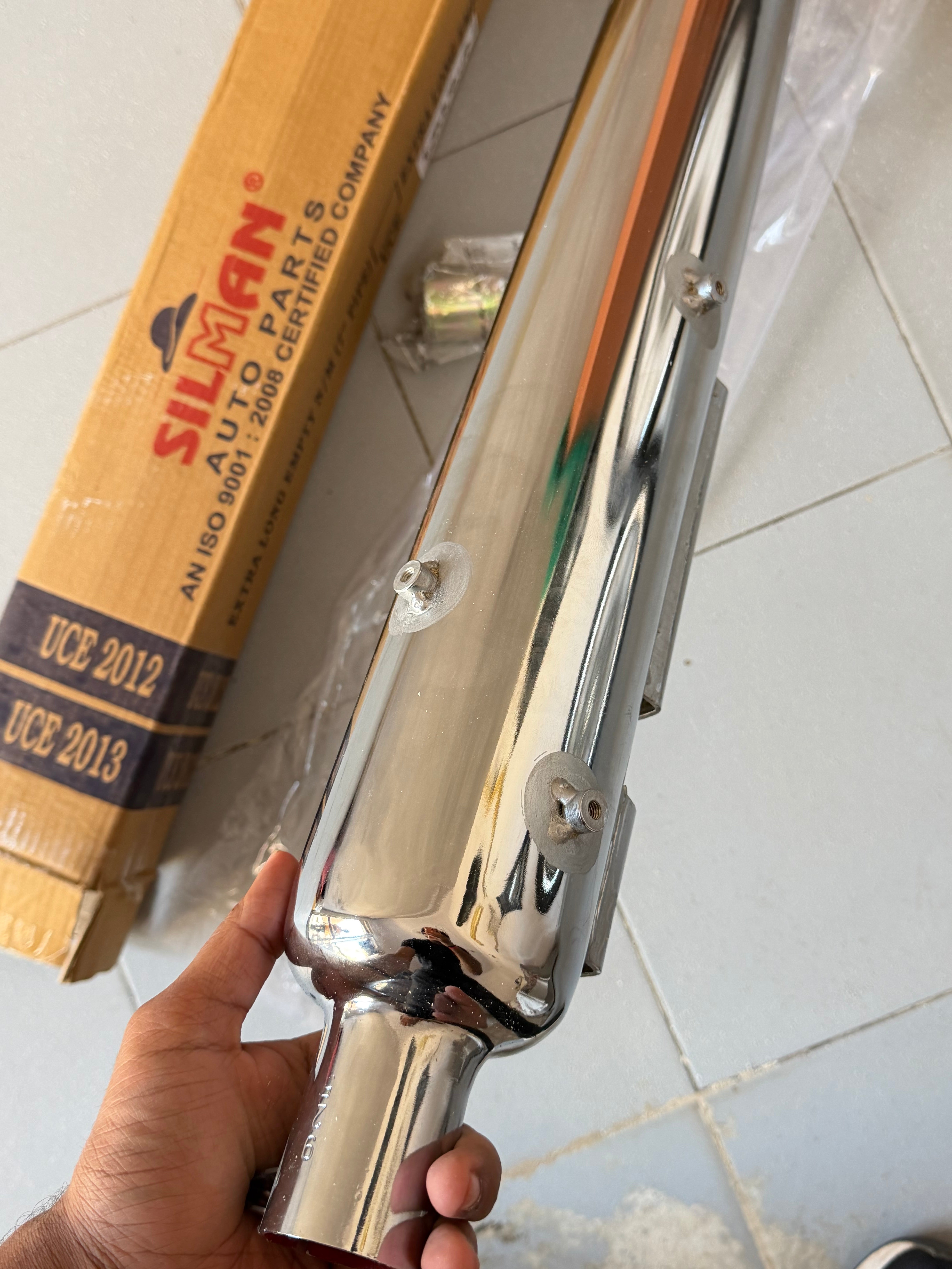 Silman Long Punjab Silencer For Old Models (Big Mouth)