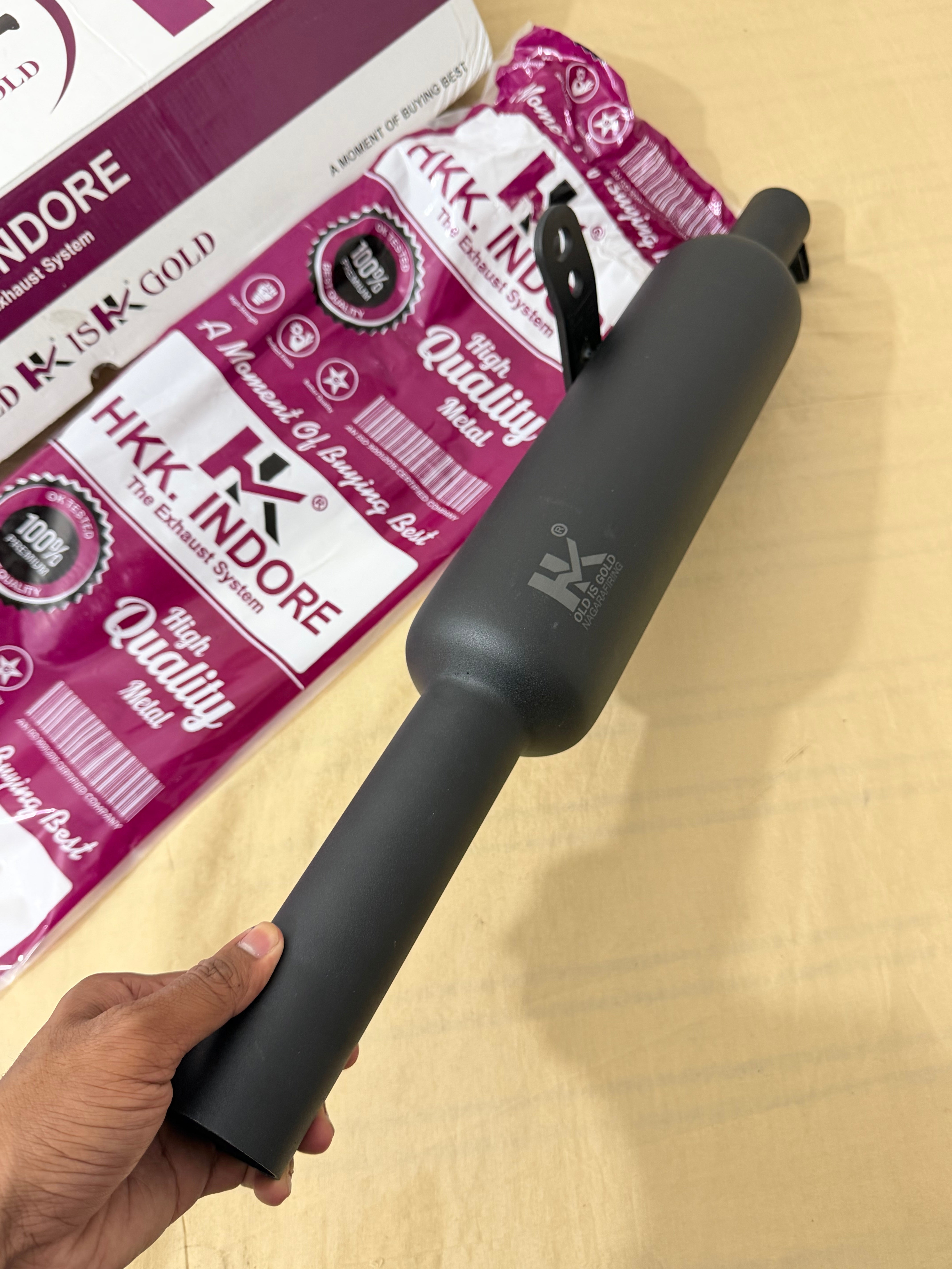 HK Indori Silencer Black (For Reborn Models)